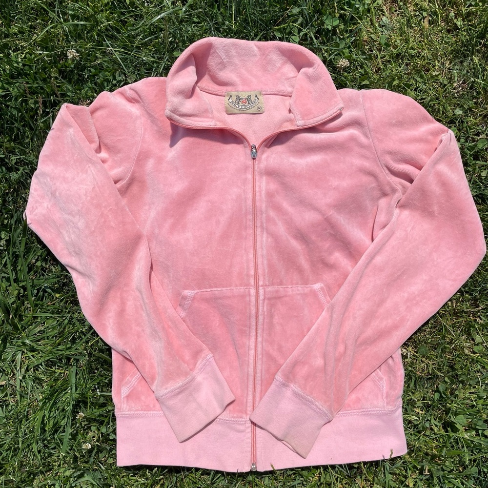 Pink Velvet Juicy Couture Jacket